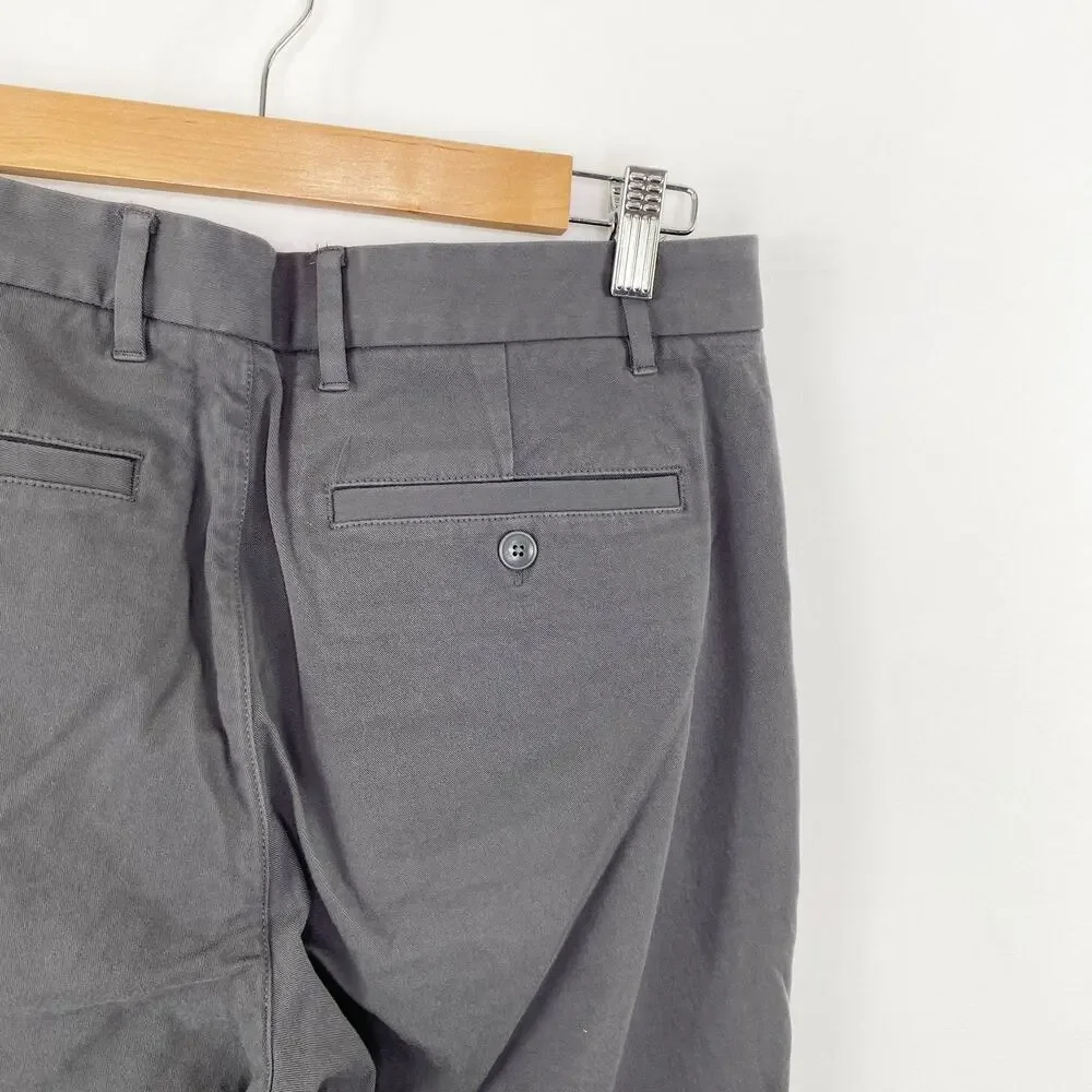 Everlane Mens Gray Slim Fit‎ Chino Pants Size 32x30 Career Office Everyday Basic